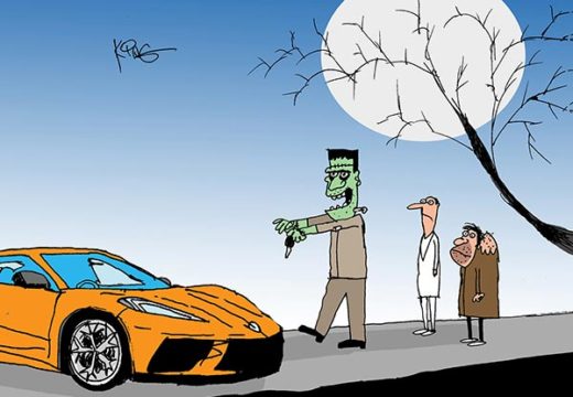 Saturday Morning Corvette Comic: Happy Halloween!