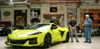[VIDEO] Jay Leno Takes His First Drive in the New 2023 Corvette Z06