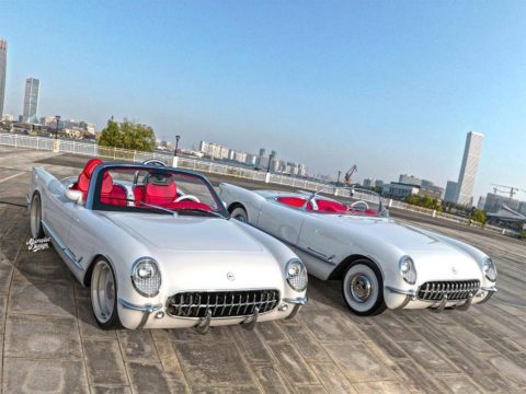 [PICS] Digital Artists Swaps An Early C1 Corvette Body Onto a Pontiac Solstice