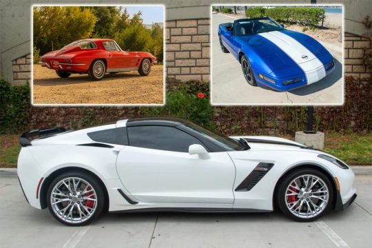 Our Three Favorite Corvettes for Sale from Corvette Mike in December