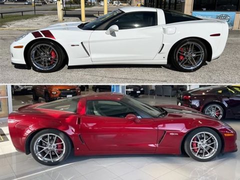 Corvettes For Sale: Two Special Edition C6 Corvette Z06s Under $50k