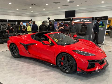 [VIDEO] Dealer Rep at Hendrick Chevrolet Cary Provides Information Download on the 2023 Corvette Z06