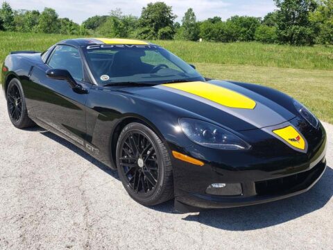 Corvettes for Sale: 1 of 24 Black 2009 Corvette GT1 Championship Coupes with 2800 Miles