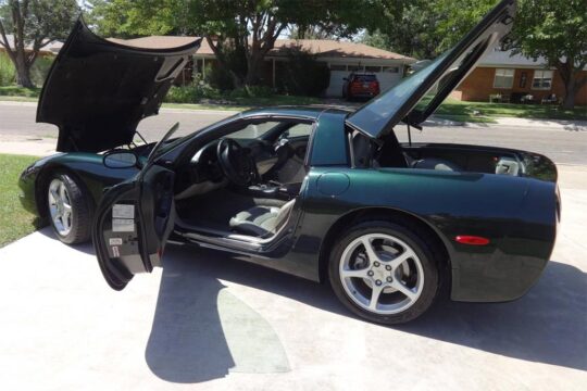 Corvettes for Sale: Rare Bowling Green Metallic 2001 Corvette Coupe on Craigslist