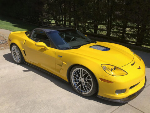 Corvettes for Sale: Mr. Goodwrench’s 2009 Corvette ZR1 with 4K Miles