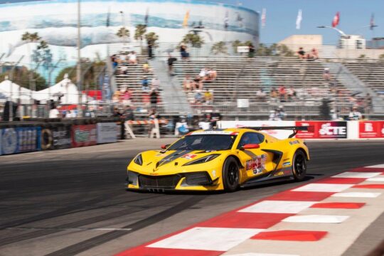 Corvette Racing at Long Beach: Pole for Taylor, No. 3 C8.R