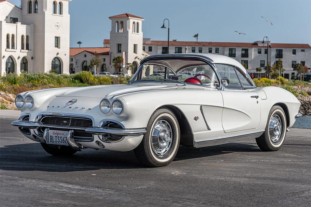 Corvettes for Sale: 1962 Corvette Roadster Offered on Bring a 