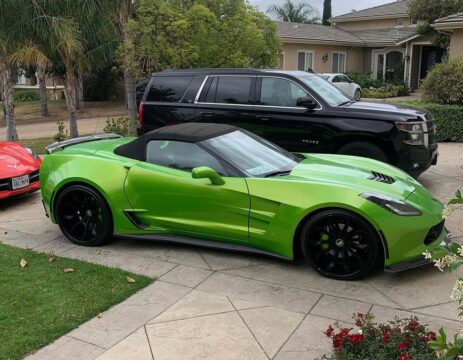Chris Brown Treats His Mom to a Custom C7 Corvette Convertible for Mother&rsquo;s Day
