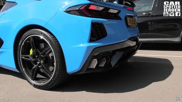 [VIDEO] Nice Deep Idle Sound from this Euro-Spec C8 Corvette Stingray with an Akrapovic Exhaust System