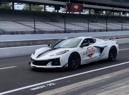 [VIDEO] Revving the 2023 Corvette Z06 and Hot Laps at the Indy 500
