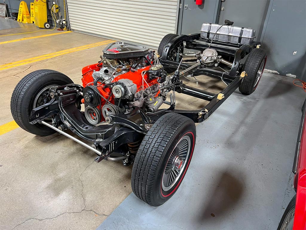 What Would You Build With This C2 Corvette 427/400hp Chassis Offered