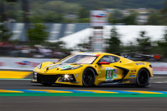 Corvette Racing at Le Mans: Hyperpole for Tandy, No. 64 Corvette