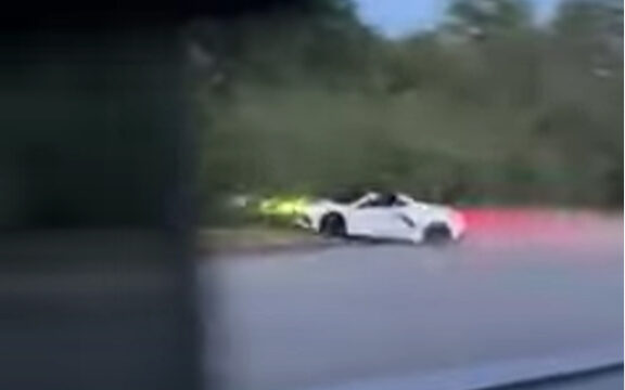 [ACCIDENT] Video Captures DUI C8 Driver Crashing into the Bushes