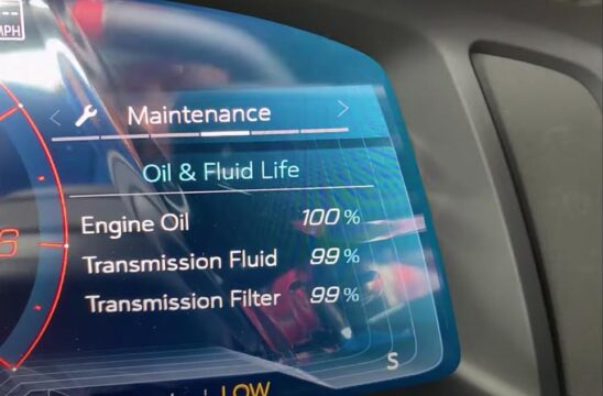 Chevrolet Adds DCT Transmission Filter Life to Maintenance Tab on 2023 Corvettes