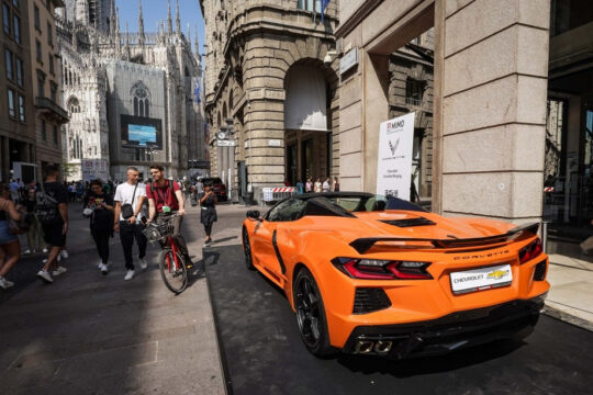 [VIDEO] On the Catwalk! C8 Corvette Convertible on Display at the Milano Monza Motor Show