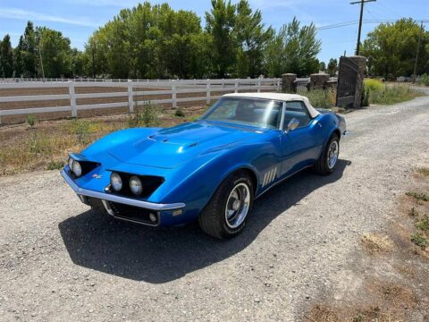 Corvettes for Sale: 1968 Corvette with a Non-Original 454 Offered on Craigslist