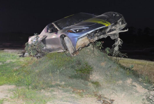 [ACCIDENT] Hey, You Can’t Park There! C8 Corvette Crashes Spectacularly in Delaware