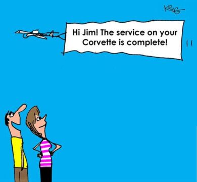 Saturday Morning Corvette Comic: Does Your Dealer Provide Great Service?