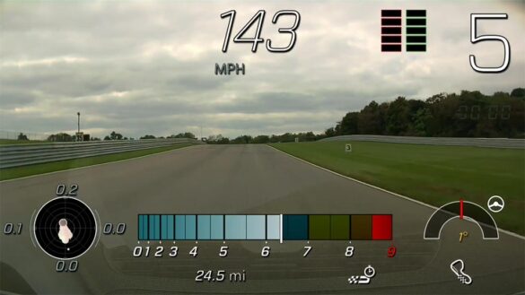 [VIDEO] 2023 Corvette Z06 Hot Lap at Pitt Raceway Captured on the Performance Data Recorder