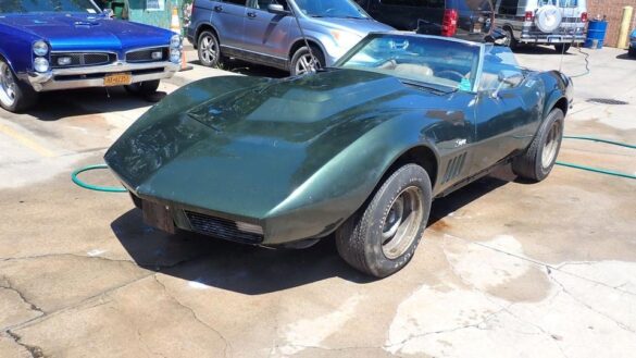 Corvettes for Sale: 1969 Corvette 427 Unpacked from a Shipping Container
