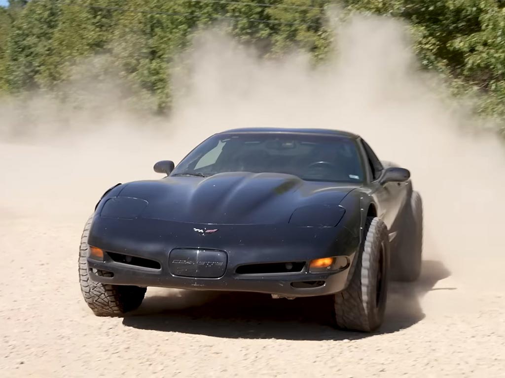 [VIDEO] OffRoad Testing a C5 Corvette with 33Inch Tires Corvette
