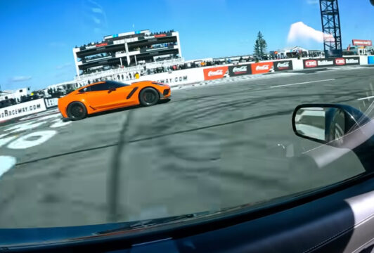 [VIDEO] C7 Corvette ZR1 Cracks 180 MPH During Track Event