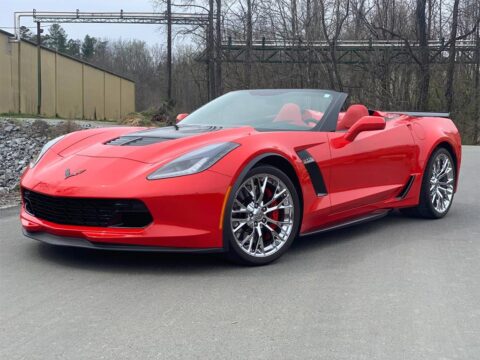 Corvettes for Sale: 2017 Corvette Z06 Convertible Wears VIN 001