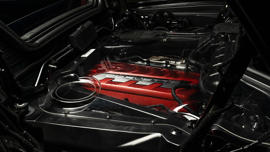 Show Your C8 Convertible's V8 Engine to the World with RapidRev's Clear