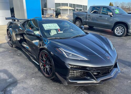 Enter Now to Win This Black 70th Anniversary 2023 Corvette Z06 with Z07