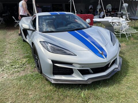 [PICS] Silver Flare 2024 Corvette E-Ray Was at Watkins Glen