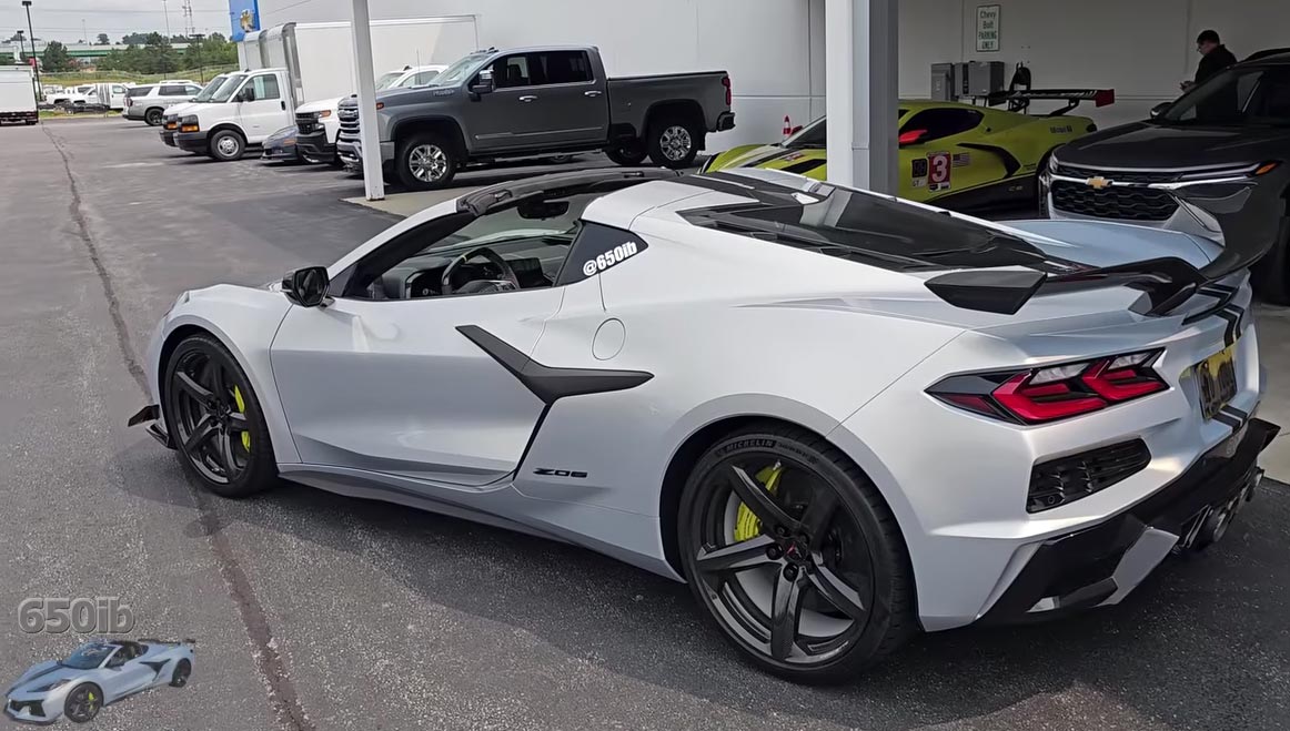 [VIDEO] Driving a C8 Corvette Z06 with Zero Pressure in the Left Rear