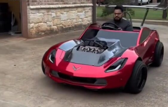[VIDEO] This ‘Poorvette Go-Kart’ Looks Almost as Fun as a Full-Sized Corvette