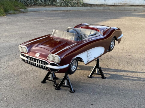 Corvettes for Sale: Custom 1958 Corvette Go-Kart Offered on Bring a Trailer