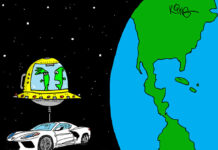 Saturday Morning Corvette Comic: The C8s are Out of This World! Saturday Morning Corvette Comic: The C8s are Out of This World!