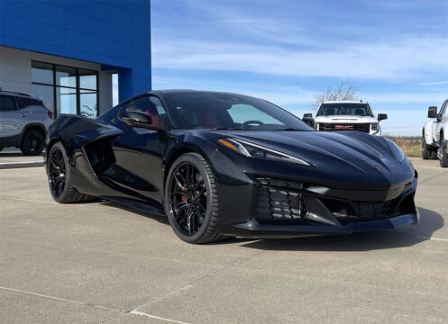 This Black 1LZ Corvette Z06 is Headed to Mecum’s Kansas City Auction this Weekend