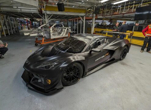 [PIC] Corvette Racing’s Chassis No. 1 Z06 GT3.R Revisits the Corvette Assembly Plant