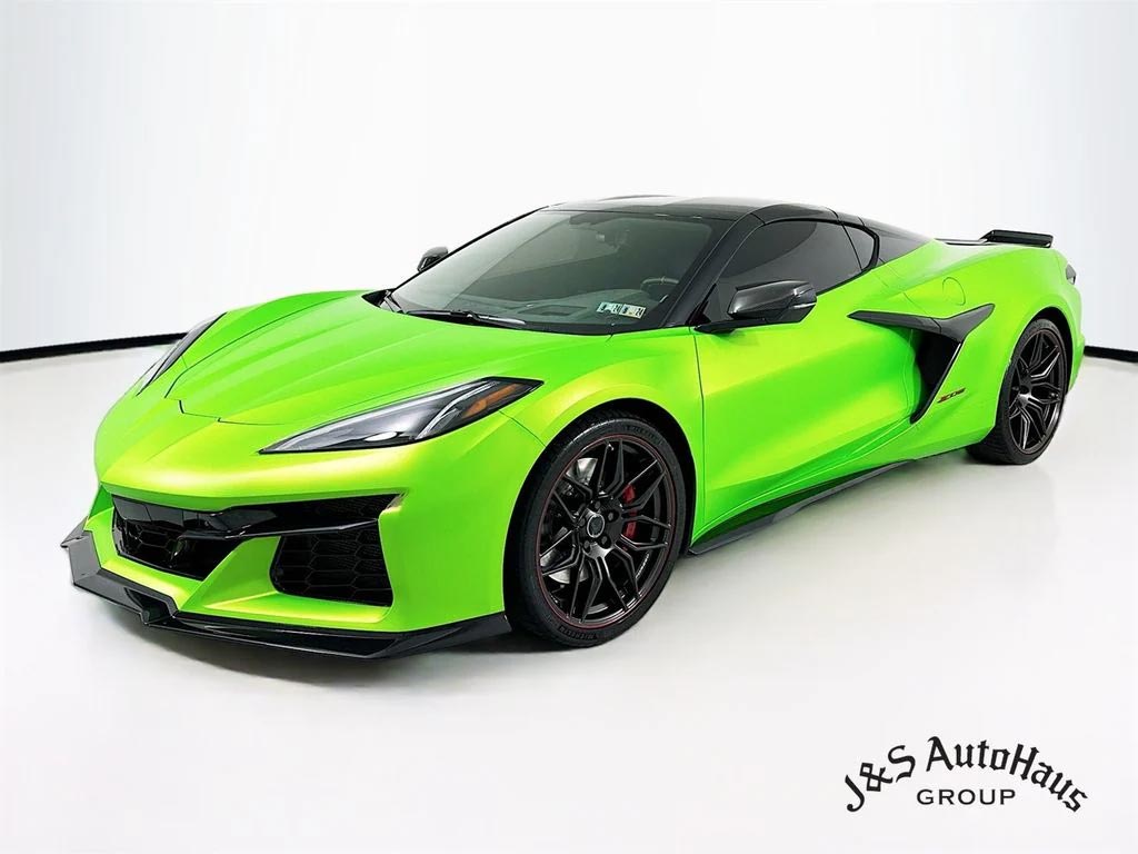 Corvettes for Sale Someone Made a Green C8 Corvette Z06 so You Don't