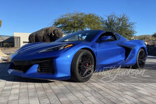 After Action Report of Z06 Sales at Barrett-Jackson Shows Average Gross Margin of $52,597