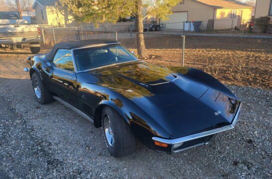 Corvettes for Sale: Black 454-Powered 1970 Corvette on Craigslist
