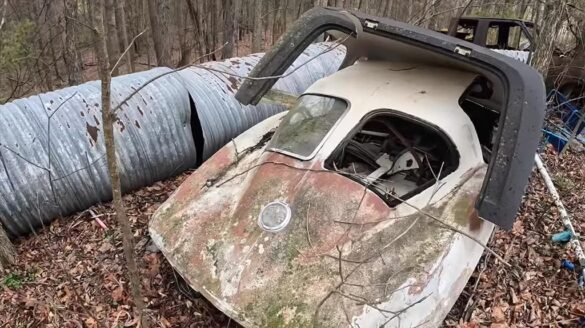 [VIDEO] Picking Through an Early Corvette Collection Stored In and Around an Abandoned Schoolhouse