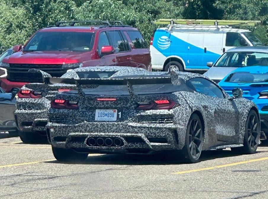 SPIED] C8 Corvette ZR1/Zora Prototypes Captured Testing in Akron