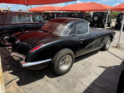 Corvettes for Sale: 1959 Corvette Barn Find Rescued by Dennis Collins in Now on eBay