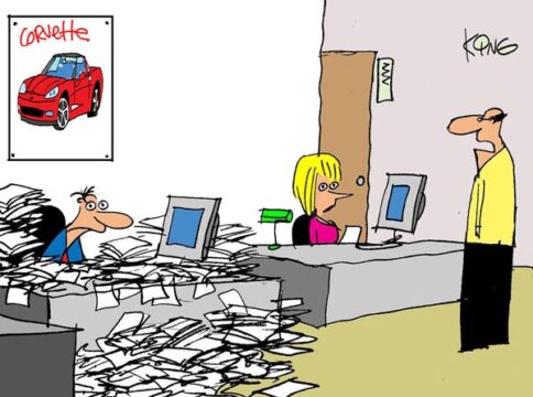 Saturday Morning Corvette Comic: My Life Following a New Corvette Reveal