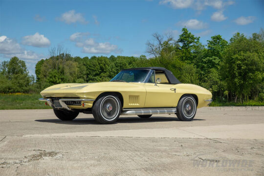 These Classic Corvettes will be Offered at Worldwide Auctioneers Annual Labor Day Sale in Auburn, IN