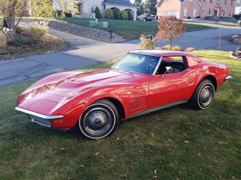 Corvettes for Sale: 1971 Corvette Coupe with 454/365 V8 on Bring A Trailer