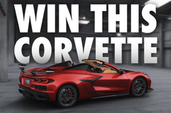 ENDS THIS SUNDAY! CorvetteBlogger Readers Get Double Entries!