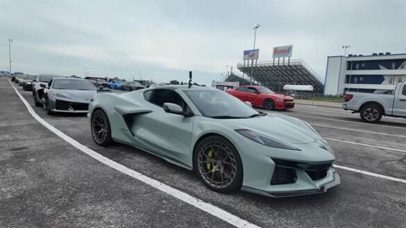 [VIDEO] Jesse Iwuji Races His C8 E-Ray Against All Comers Including a C7 ZR1, a C8 Z06, and a Dodge Demon