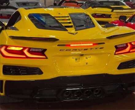 [VIDEO] Les Stanford Chevrolet Receives this Competition Yellow 2025 Corvette ZR1 Wearing VIN 015