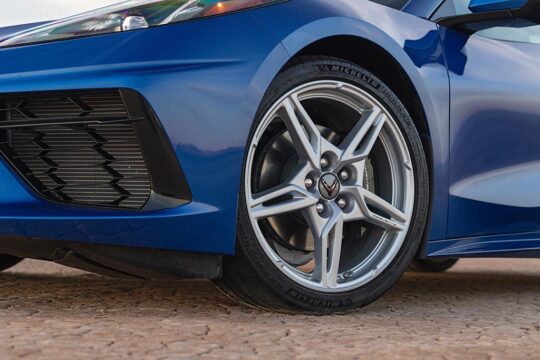 2026 Corvette Stingray to Get a New Base Wheel with a Pearl Nickel Finish