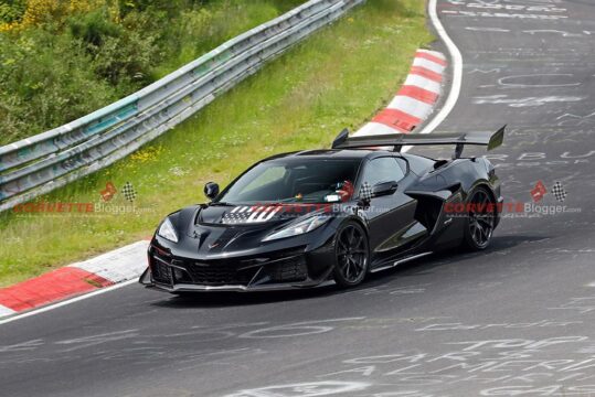 [SPIED] Corvette Engineers Return to the Nürburgring with Lap Record Runs Planned